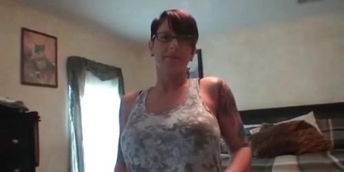 Iam Pierced MILF With Pierced Nipples And Tattoos Tnaflix