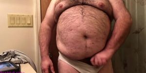 CankleLover belly breast and clitty stroking