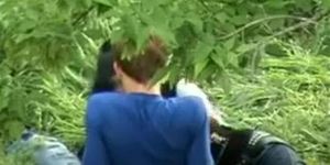 Chinese Girl Sucking Bf In Park