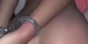 Indian slut gets handcuffed