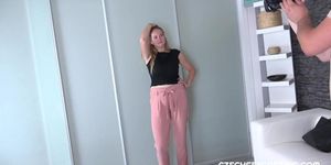 Czech Big Tits Model Tereza Tries To Be A Model (Czech amateur)