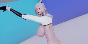 Honey select 2 MMD dance by SEXY Elf