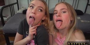 Horny Teens Wanted to Gets Hard Fuck Amateur Foursome