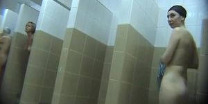 Hidden cameras in public pool showers 572