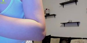 Big boobs girl cam show