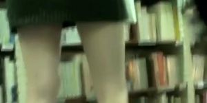 Library sexy ass upskirt (Ass Woman)