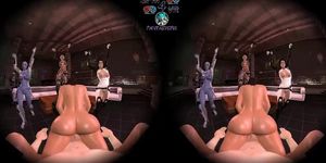 VR CG dance