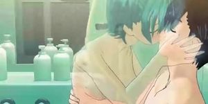 Anime hentai sex doll gets fucked good in shower (Lina Paige, Anime Sex)