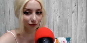 Moaning and Licking ASMR stream