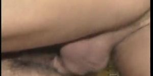 Unknown anal hairy granny