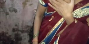 Indian girl saree sex with bf at home