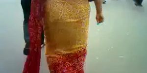 Amazing desi aunt walk 4