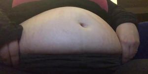 bbw belly jiggle