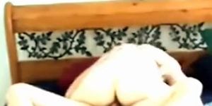 Voyeur sex video shows a horny couple humping