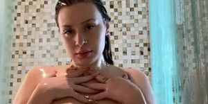 giant shower titties