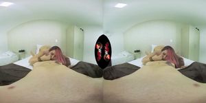 VR POV - Huge boobs on chubby latina girl