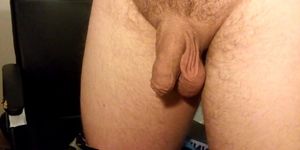 Erection closeup