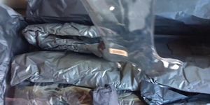 Yeezy Season 4 Tubular clear over-the-knee boots unboxing