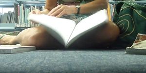 Hot MILF Upskirt in the Library - Part 2