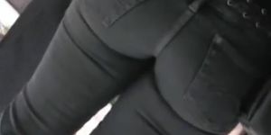 Perfect round ass cadres in this voyeur video bitch