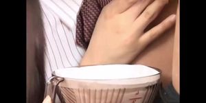 Japanese Girls Coffee and Creamed