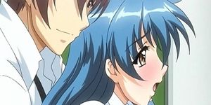 Classmate Conceived of Flame Ep.1 - the raunchy sounds of double dildo sharing lesbian sex | Anime Uncensored