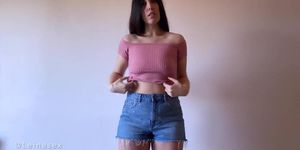 Probándome ropa (Leina Sex)