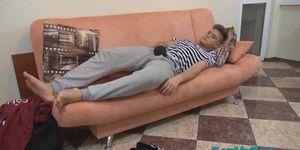 Gay foot fetish teen solo stroking