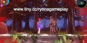cute red haired girl hentai having sex with soldiers men and a magician in erolyn chan hentai ryona act game