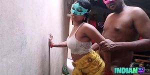 Amateur couple from India are making a hot sex tape