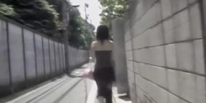 Smooth Asian vixen in really wild street sharking video (Pretty Little)