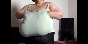 karola's huge tits,in tops