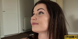Spanked brit sub Tasha Holtz pounded roughly - Tnaflix.com