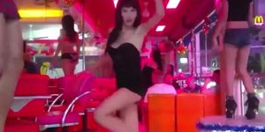 Pattaya's ladyboy pole dancers