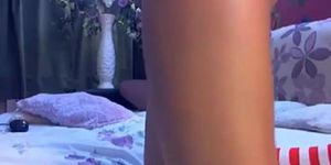 Girl Shows Ass On Webcam