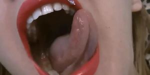 Giantess Vore Mouth Tongue Fetish Swallowed Alive Close-Up Uvula