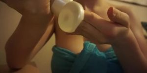 asmr massaging tits