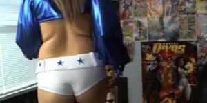 Cosplay Girl Strips