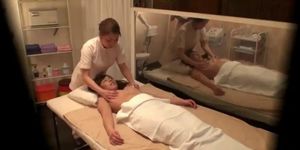 Husband desire to watch his wive's sex Sean by other guy's massage