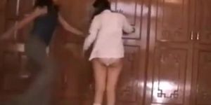 Indian Girl Gets Spanked