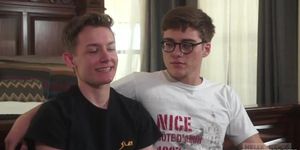 Big cock twinks spanking with facial