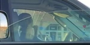 Amateur likes watching this guy jerking off in his car