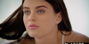 Blacked Brunette Lana Rhoades First Big Black Dick