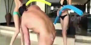 Pool party gets dirty