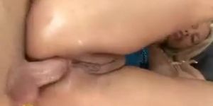 Ass to mouth for blonde slut