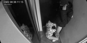 Hidden Camera Wife sucks postman while her husband sleep