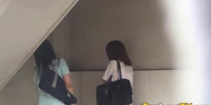 PISS JAPAN TV - Asians in uniform pissing in public