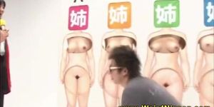 Bizarre asian sex game show