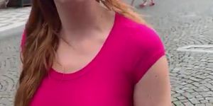 Lauren Phillips Video 1 Naked In A Mall