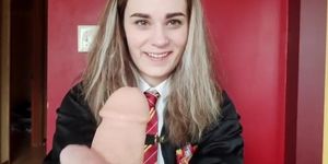 Hermione Nude First Handjob Cosplay Porn Video